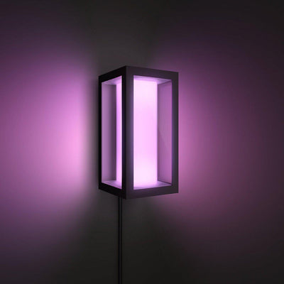 Philips Hue Imress vegglampe utendørs white and color ambiance - Svart-Utebelysning vegg veggskjold-Philips Hue-915005842101-Lightup.no
