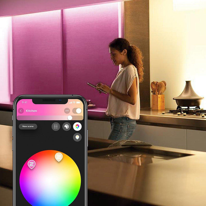 Philips Hue Lightstrip Plus-basispakke White og farget stemning – 2 meter-Lightstrip-Philips Hue-929002269101-Lightup.no
