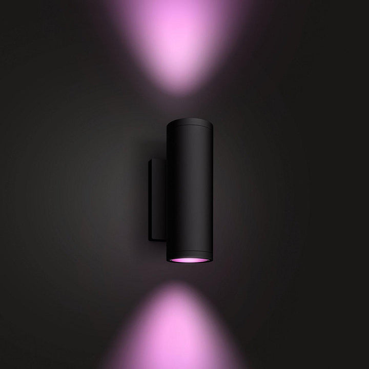 Philips Hue Outdoor Appear Vegglampe Colore and White ambiance - Sport-Utebelysning vegg opp og ned-Philips Hue-Svart-915005842801-Lightup.no