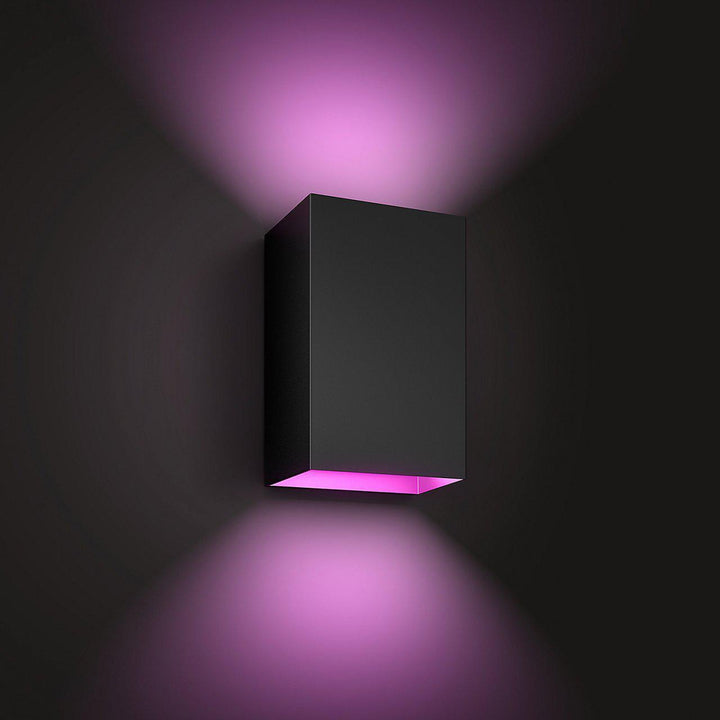 Philips Hue Outdoor Resonate Vegglampe - Svart-Utebelysning vegg opp og ned-Philips Hue-Svart-915005842901-Lightup.no