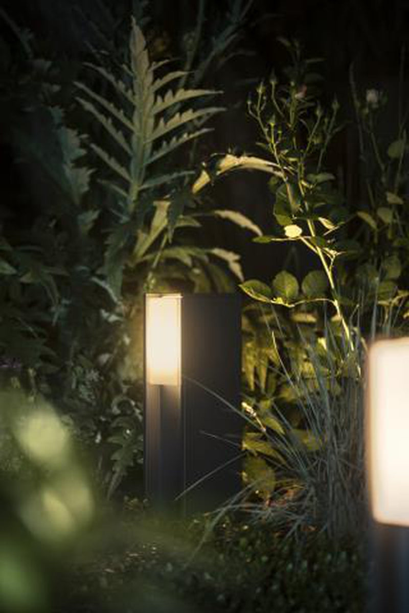 Philips Hue Outdoor Turaco pullert mini, antrasitt-Utebelysning pullert-Philips Hue-915003761502-Lightup.no
