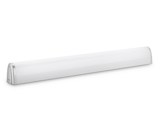 Philips Volga vegglampe 11W LED 3000K 790 lumen 55 cm - Hvit/Grå-Vegglamper-Philips-Hvit-915005499601-Lightup.no