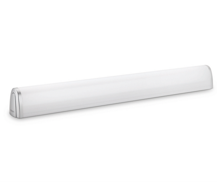 Philips Volga vegglampe 11W LED 3000K 790 lumen 55 cm - Hvit/Grå-Vegglamper-Philips-Hvit-915005499601-Lightup.no
