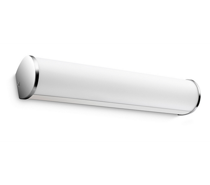 Philips myBathroom vegglampe 33,3 cm IP44 - Krom/Hvit-Baderomsbelysning vegglamper-Philips-915004203301-Lightup.no