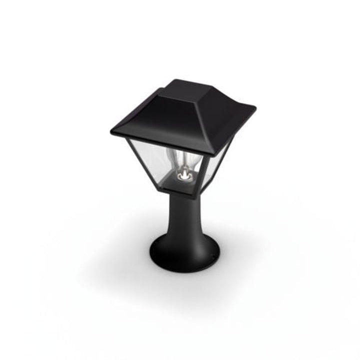 Philips myGarden Alpenglow portstolpe utendørs IP44 - Svart-Utebelysning portstolpe-Philips-Svart-915005382201-Lightup.no