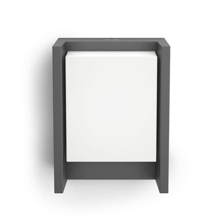 Philips myGarden Arbour vegglampe utendørs 6W IP44 - Antrasitt-Utebelysning vegg veggskjold-Philips-Antrasitt-915005193801-Lightup.no