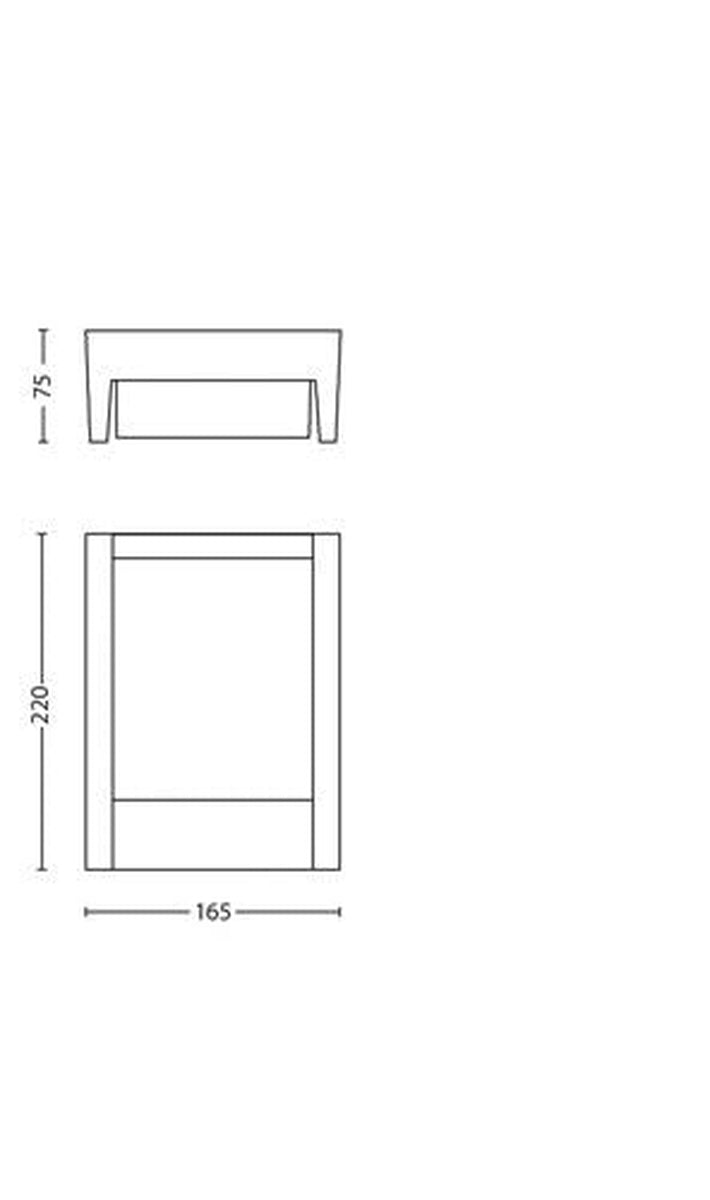 Philips myGarden Arbour vegglampe utendørs 6W IP44 - Antrasitt-Utebelysning vegg veggskjold-Philips-Antrasitt-915005193801-Lightup.no