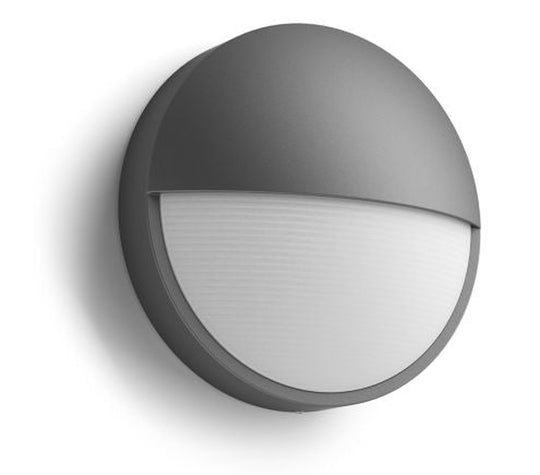 Philips myGarden Capricorn vegglampe utendørs IP44 6W LED - Antrasitt-Utebelysning vegg veggskjold-Philips-Antrasitt-915005192801-Lightup.no
