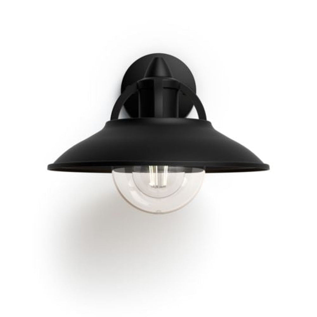 Philips myGarden Cormorant vegglampe utendørs IP44 - Svart-Utebelysning vegg klassisk-Philips-915005553301-Lightup.no