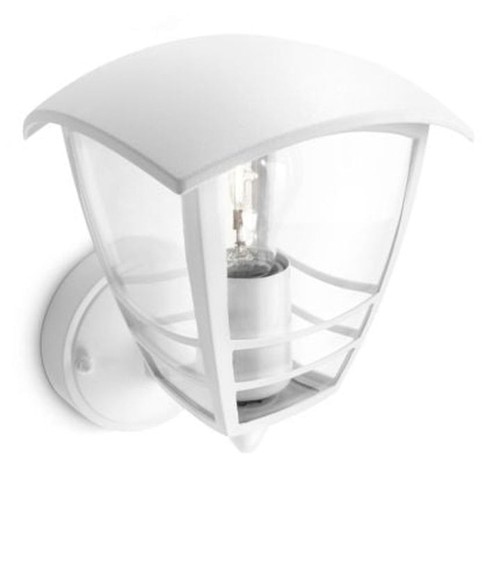Philips myGarden Creek vegglampe opp utendørs IP44 - Hvit-Utebelysning vegg klassisk-Philips-Hvit-915002789602-Lightup.no