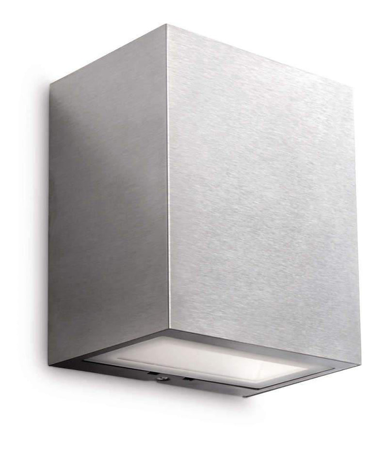 Philips myGarden Flagstone LED vegglampe, rustfritt stål-Utebelysning vegg opp og ned-Philips-915002532402-Lightup.no