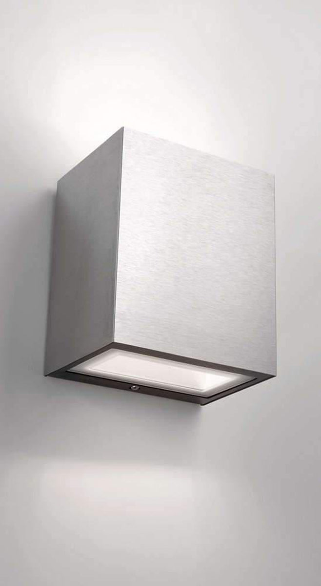 Philips myGarden Flagstone LED vegglampe, rustfritt stål-Utebelysning vegg opp og ned-Philips-915002532402-Lightup.no