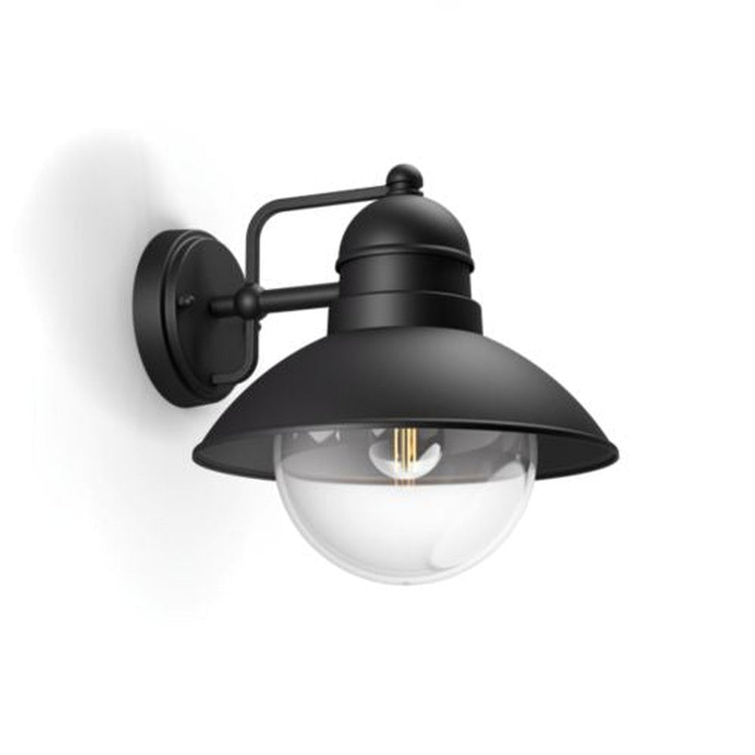 Philips myGarden Hoverfly vegglampe utendørs - Svart-Utebelysning vegg klassisk-Philips-915005309101-Lightup.no