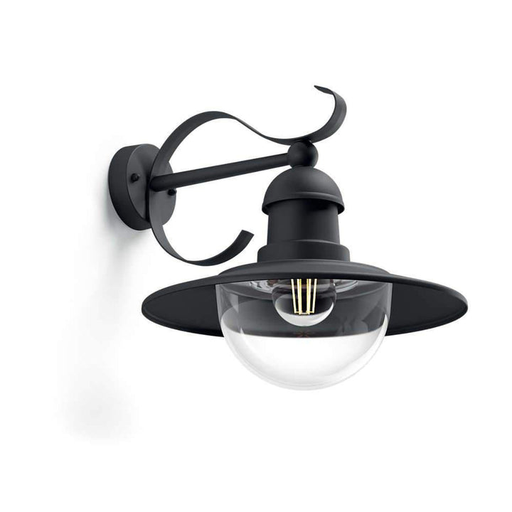 Philips myGarden Topiary vegglampe, Svart-Utebelysning vegg klassisk-Philips-Svart-915005308701-Lightup.no