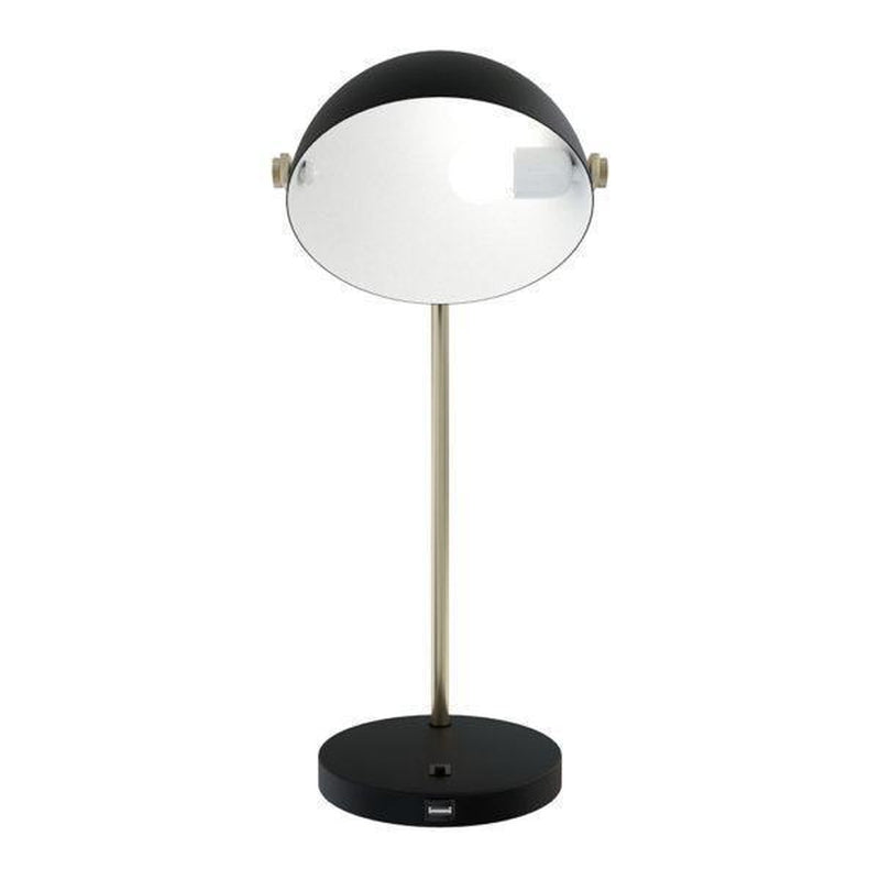 Pivo bordlampe - Svart/Messing-Bordlamper-Design by Grönlund-25003-05-Lightup.no