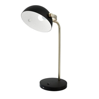 Pivo bordlampe - Svart/Messing-Bordlamper-Design by Grönlund-25003-05-Lightup.no