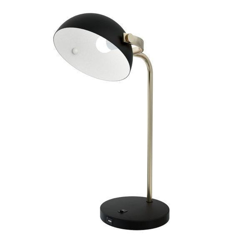 Pivo bordlampe - Svart/Messing-Bordlamper-Design by Grönlund-25003-05-Lightup.no