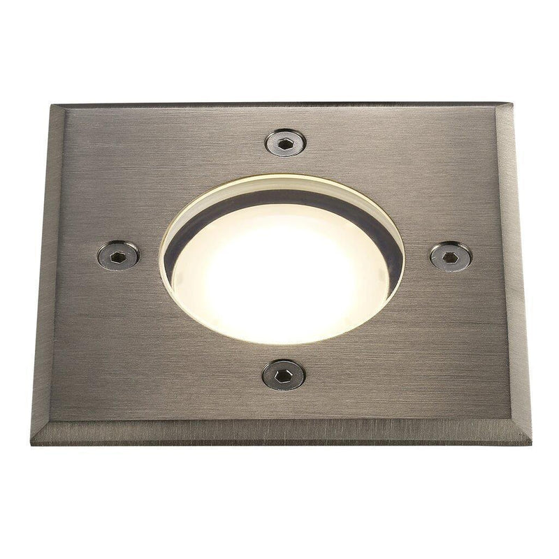 Plato Square for nedgraving GU10 - Rustfritt stål-Utebelysning uplight-Nordlux-83840034-Lightup.no