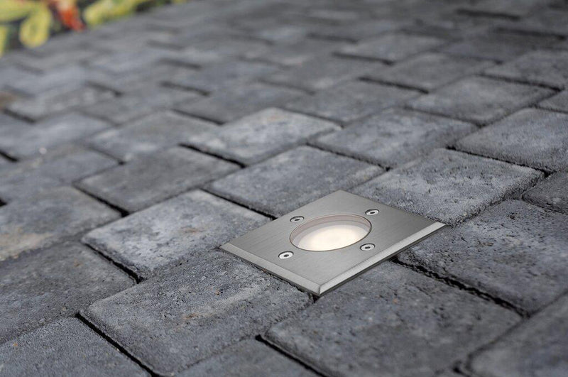 Plato Square for nedgraving GU10 - Rustfritt stål-Utebelysning uplight-Nordlux-83840034-Lightup.no