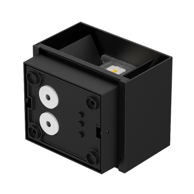 Plaza vegglampe utendørs opp/ned 10W IP65 3000 Kelvin - Svart-Utebelysning vegg opp og ned-Norlux-101510-2-Lightup.no