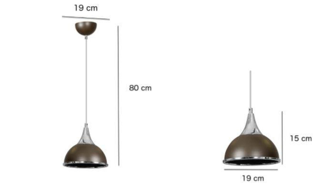 Polo takpendel 1 lys - Svart-Takpendler-Emibig-283/1-Lightup.no