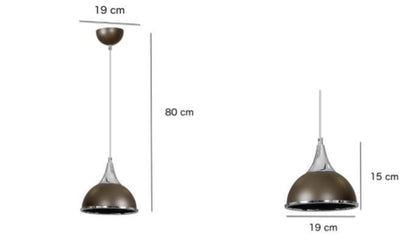Polo takpendel 1 lys - Svart-Takpendler-Emibig-283/1-Lightup.no