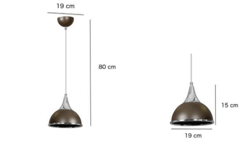 Polo takpendel 1 lys - Svart-Takpendler-Emibig-283/1-Lightup.no