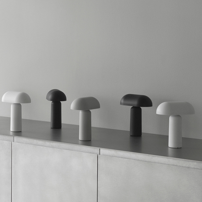 Porta bordlampe - Grå-Bordlamper-Normann Copenhagen-510112-Lightup.no