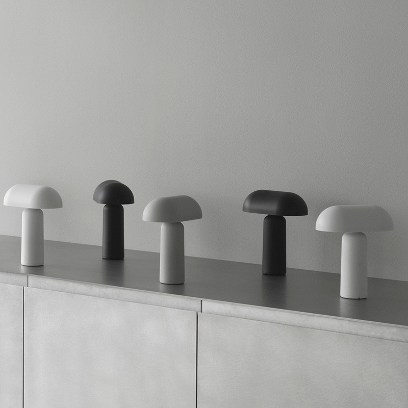 Porta bordlampe - Grå-Bordlamper-Normann Copenhagen-510112-Lightup.no