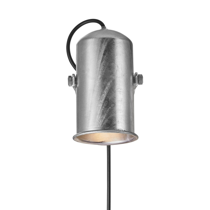 Porter klemlampe - Galvanisert-Vegglamper-Nordlux-2213062031-Lightup.no