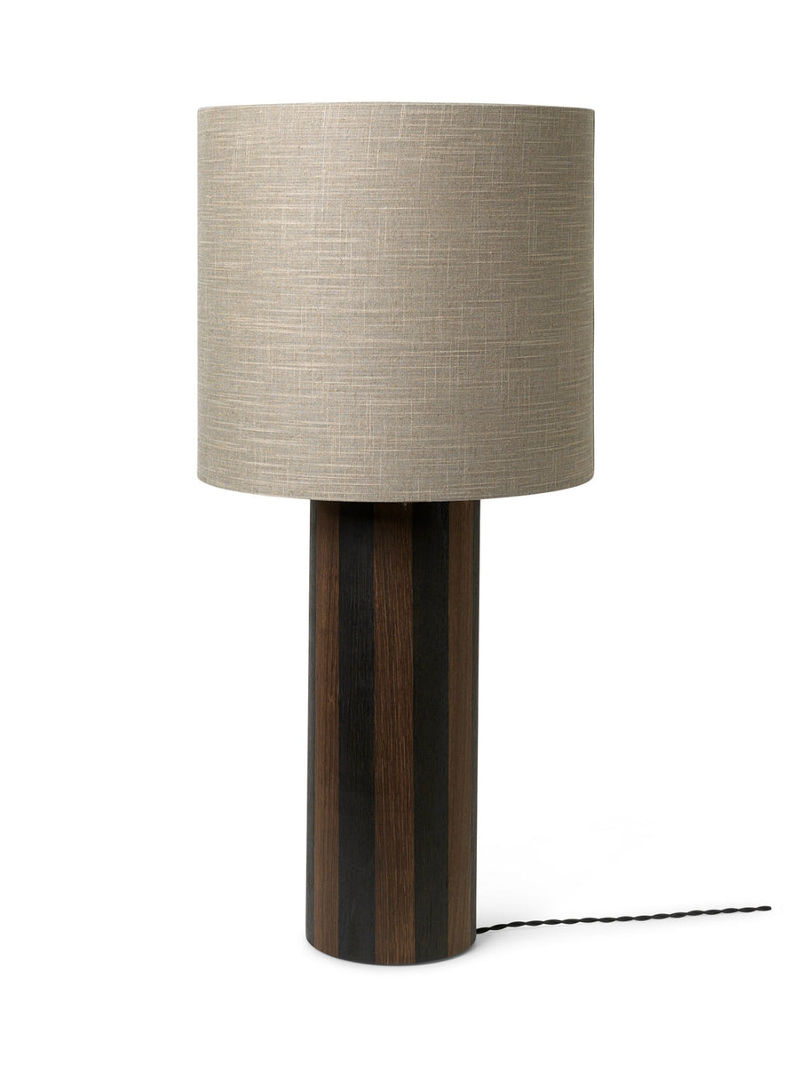 Post Floor Lamp - Lines-Bordlamper-Ferm Living-Brun-Feg__ 1104264875-Lightup.no