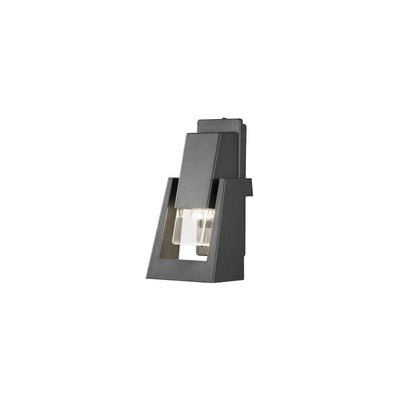 Potenza vegglampe ned - aluminium grå-Utebelysning vegg opp og ned-Konstsmide-7979-370-Lightup.no