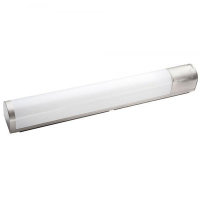 Prelude 16W LED baderomslampe m/stikk Børstet stål-Baderomsbelysning vegglamper-Sg Armaturen As-3300307-Lightup.no