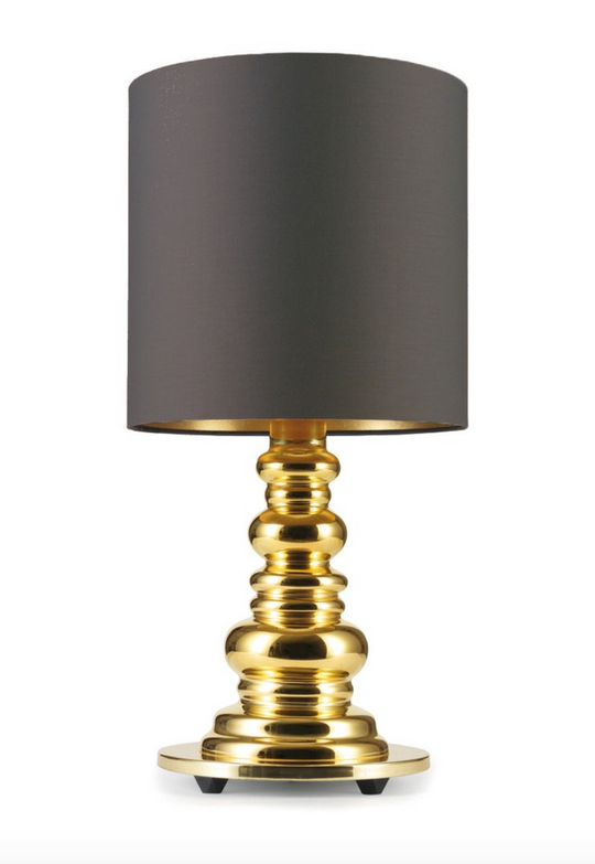 Punk deLuxe bordlampe - brun-Bordlamper-Design by Us-Messing / Brun-Des__22105-Lightup.no