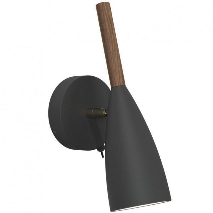 Pure vegglampe - Svart-Vegglamper-DFTP-Svart-78271003-Lightup.no