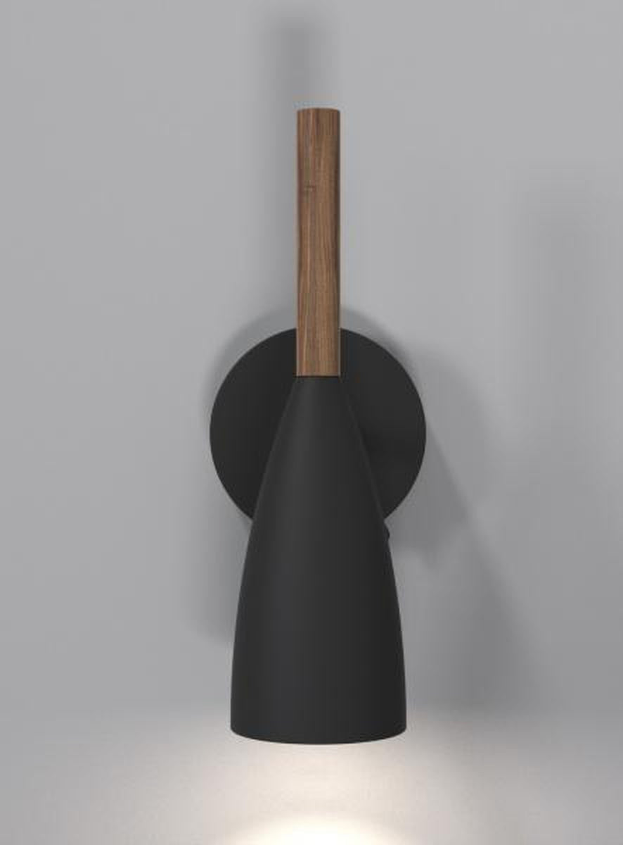 Pure vegglampe - Svart-Vegglamper-DFTP-Svart-78271003-Lightup.no