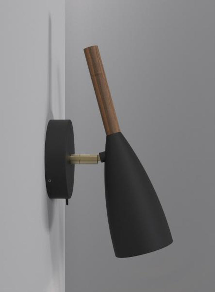 Pure vegglampe - Svart-Vegglamper-DFTP-Svart-78271003-Lightup.no