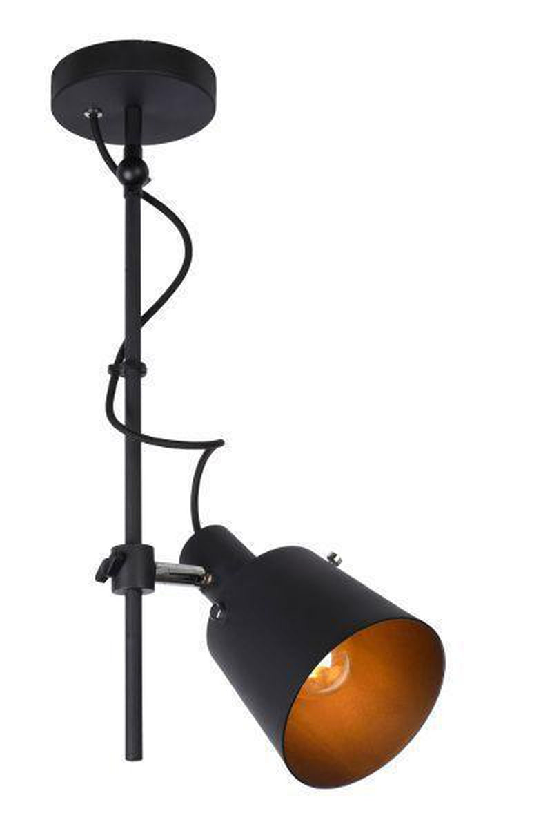 Quinny taklampe 1 lys lang - Svart-Taklamper-Lucide-LC74107/11/30-Lightup.no