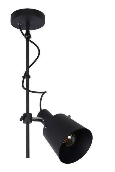Quinny taklampe 1 lys lang - Svart-Taklamper-Lucide-LC74107/11/30-Lightup.no