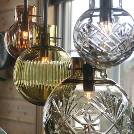 Rav Krystallkuler 5 stk - Sort Baldakin-Takpendler-Hadeland Glassverk-Krystall-Hak__1209328-RAVBUNDLE-M-SORT-Sort-Baldakin-Lightup.no