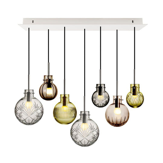 Rav Krystallkuler 7 stk - Hvit Baldakin-Takpendler-Hadeland Glassverk-Hvit-Hak__1206647-RAVBUNDLE-HVIT-Hvit-Baldakin-Lightup.no
