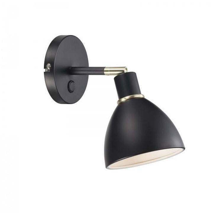 Ray vegglampe - Svart-Vegglamper-Nordlux-Svart-63191003-Lightup.no