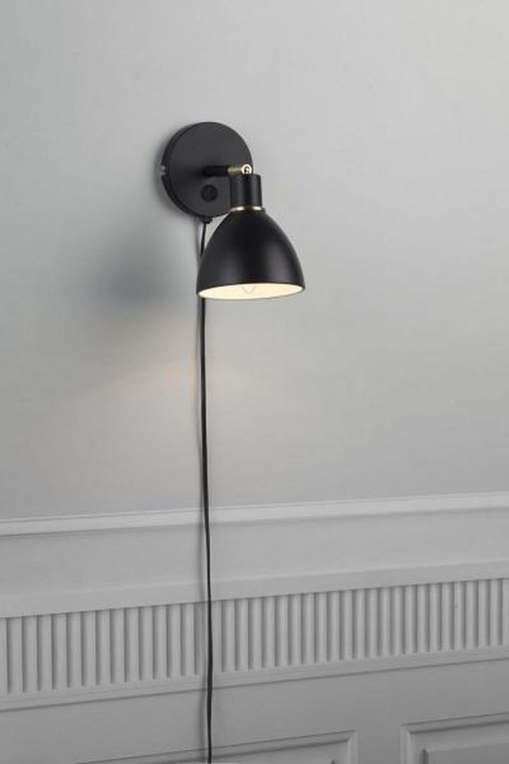 Ray vegglampe - Svart-Vegglamper-Nordlux-Svart-63191003-Lightup.no