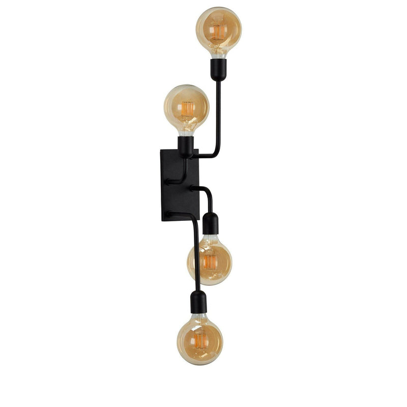 Regal XL vegglampe fast installasjon - Svart-Vegglamper-Belid-533108613-Lightup.no