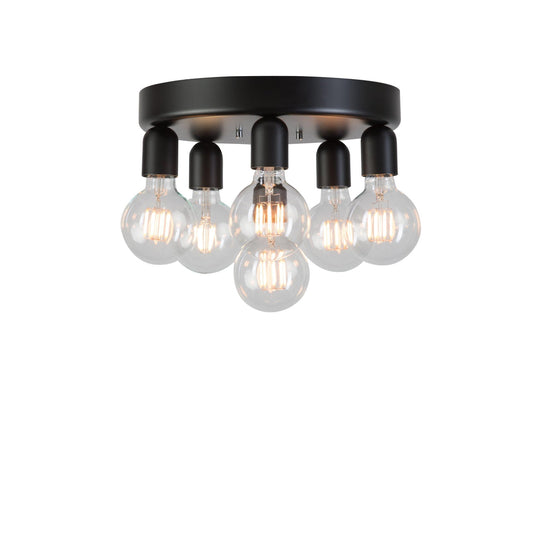 Regal takplafond - Svart-Taklamper-Belid-Svart-201807-Lightup.no