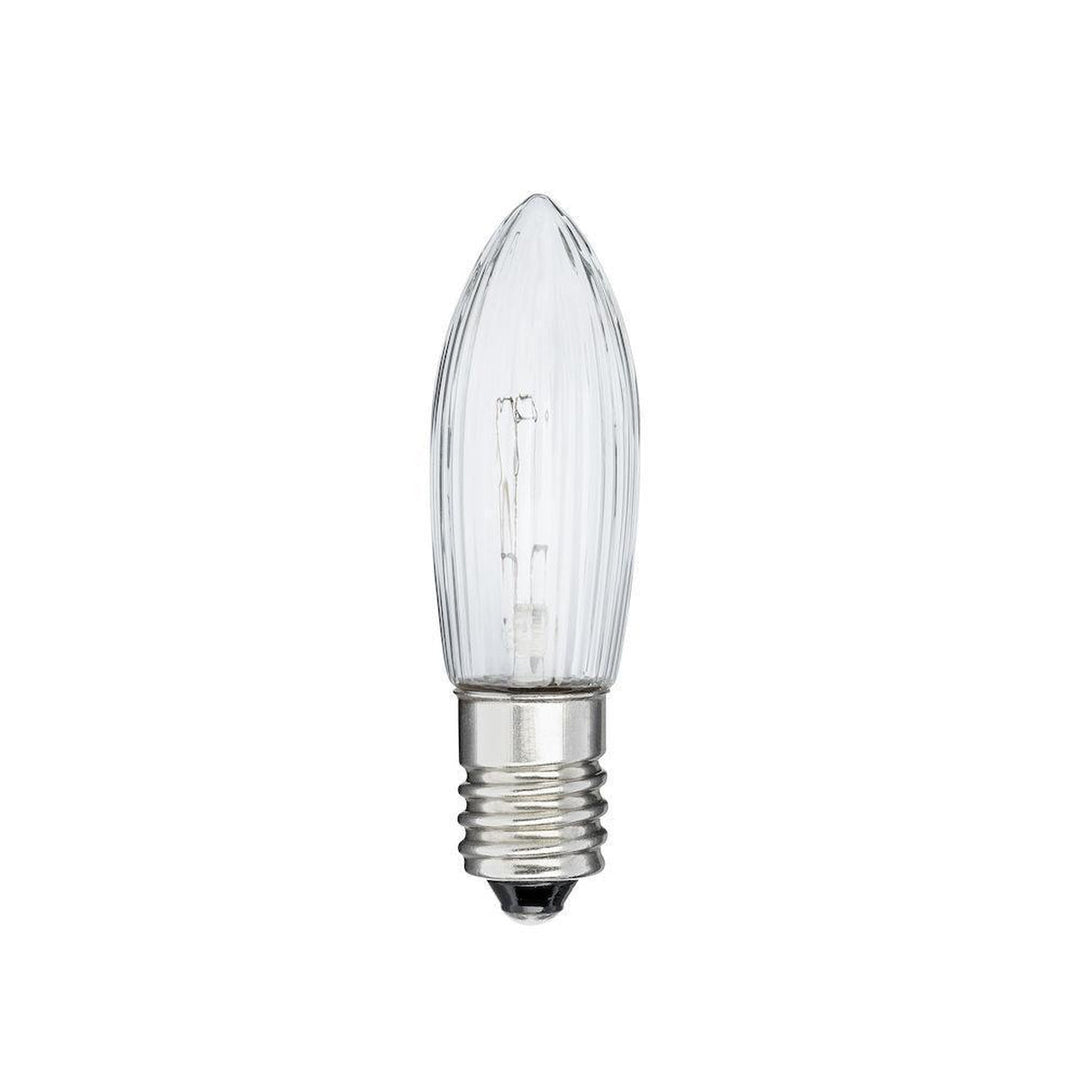 Reservepære juletrebelysning E10, klar (3pk)-Julebelysning reservepærer-Konstsmide-Klar-2651-030-Lightup.no