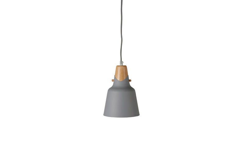 Rigel takpendel 16 cm - Lysgrå/Trefarget-Takpendler-Venture Home-15540-755-Lightup.no