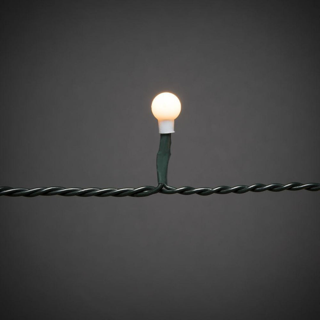 Ring slynge for juletre 5x30 LED 180 cm - Frostet kule-Julebelysning juletrelys og slynger-Konstsmide-6367-820-Lightup.no