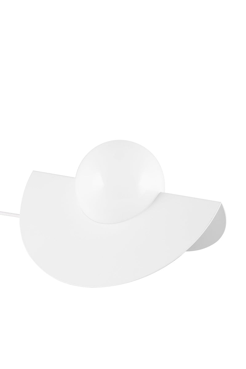 Roccia bordlampe - Hvit-Bordlamper-Globen Lighting-221208-Lightup.no
