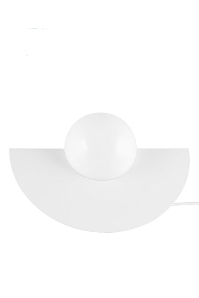 Roccia bordlampe - Hvit-Bordlamper-Globen Lighting-221208-Lightup.no